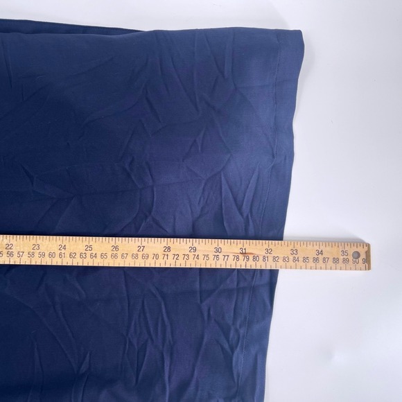 Oak Hill Big Tall 3XL Navy Blue Short Sleeve Button Up Shirt Fit By DXL - Picture 5 of 7